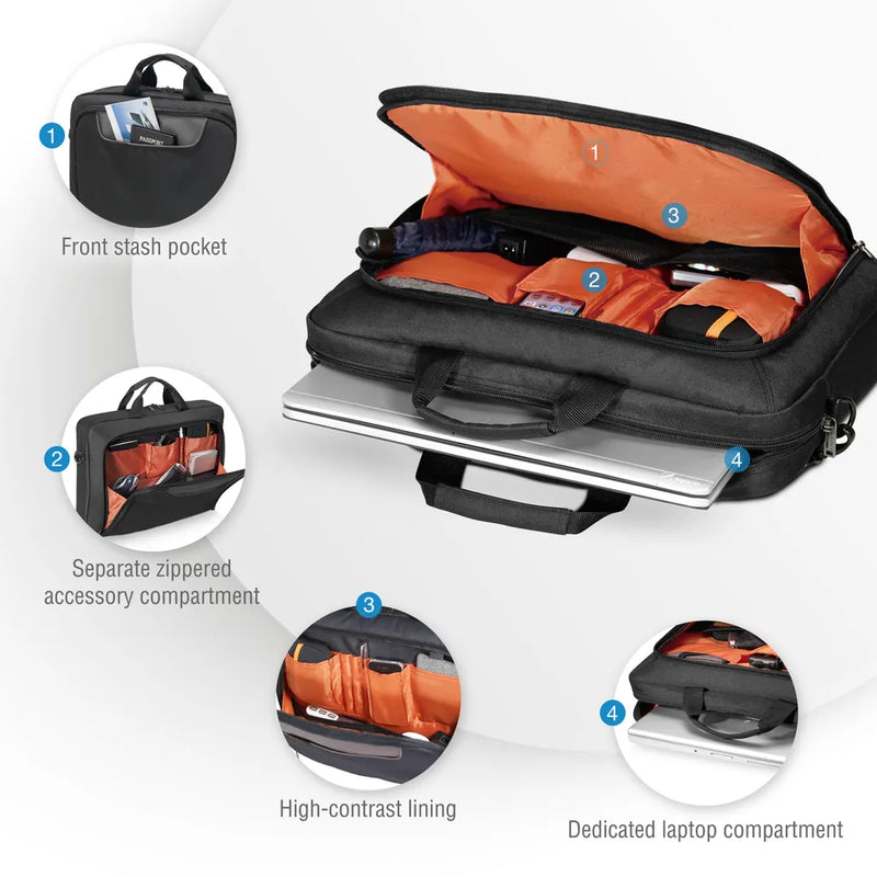 Everki EKB407Nch17 Briefcase 17.3" Black